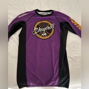 Shoyoroll BJJ Purple Belt Ranked Rash Guard